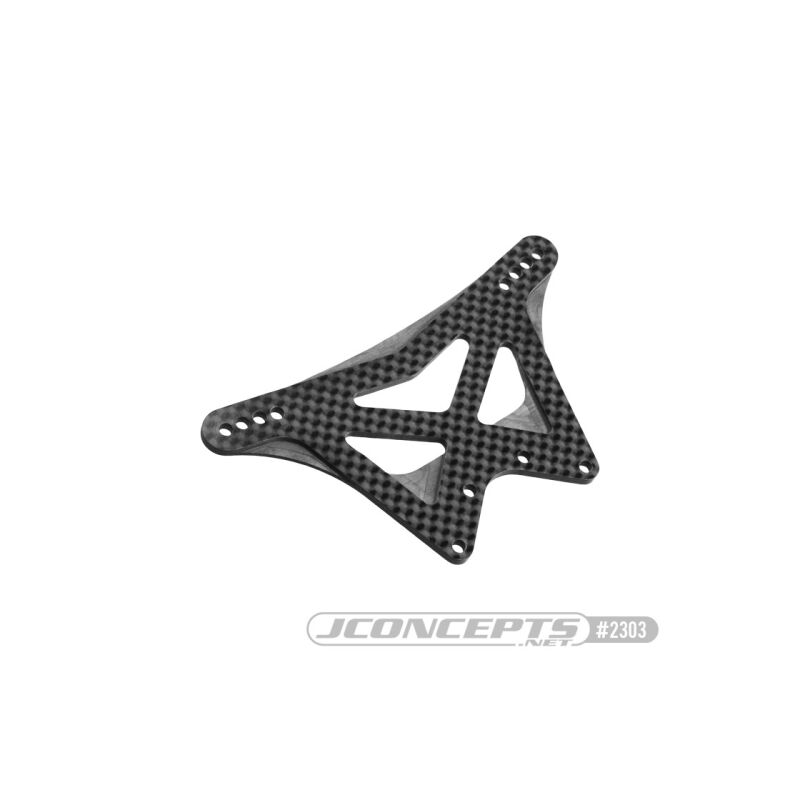 JConcepts RC10 Classic / Worlds 2.5mm Carbon Fiber rear shock tower / JCO2303