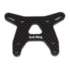 Team Associated RC10B6.3 Front Shock Tower, carbon fiber / AE91880