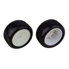 Team Associated RB10 RTR Front Wheels and Tires, mounted / AE72018