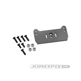 JConcepts F2 truggy body mount adaptor, carbon fiber...