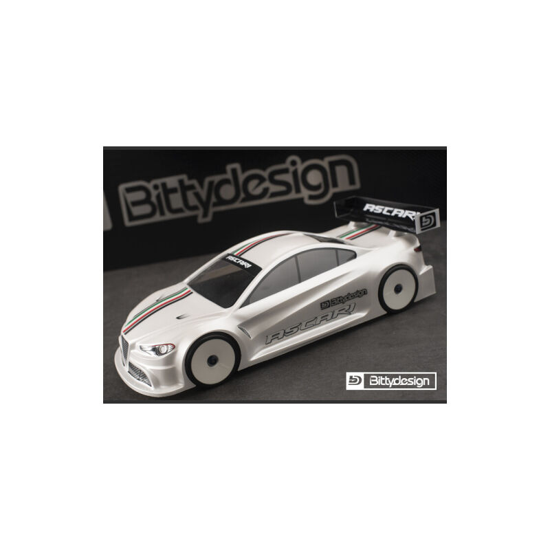 Bittydesign Ascari 190mm TC Lightweight Body / BDTC-190ASC