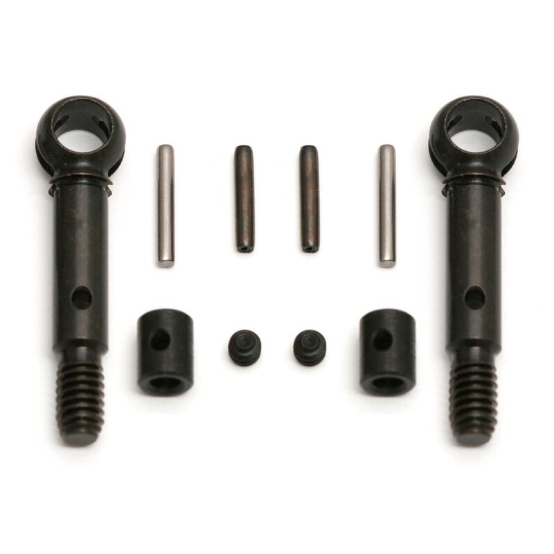 Team Associated CVD Stub Axles, with Hardware / AE3886