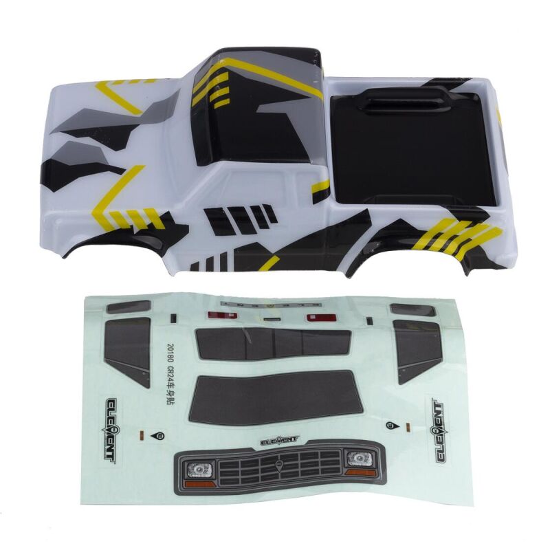 Element RC Enduro24 Sendero Body, black and yellow / AE21725