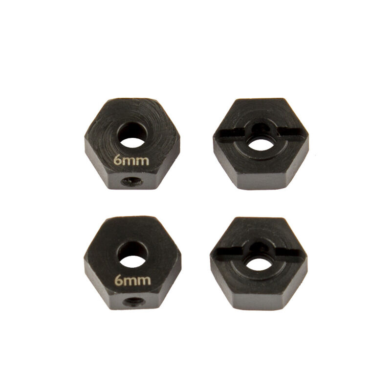 Element RC FT Enduro Wheel Hexes, 6 mm, steel / AE42076