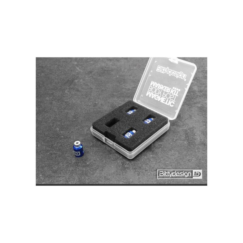 Bittydesign Body Post Marker kit Blue - Big scale 1/5 - 1/7 - 1/8 model Cars / BDBPMK8-BE