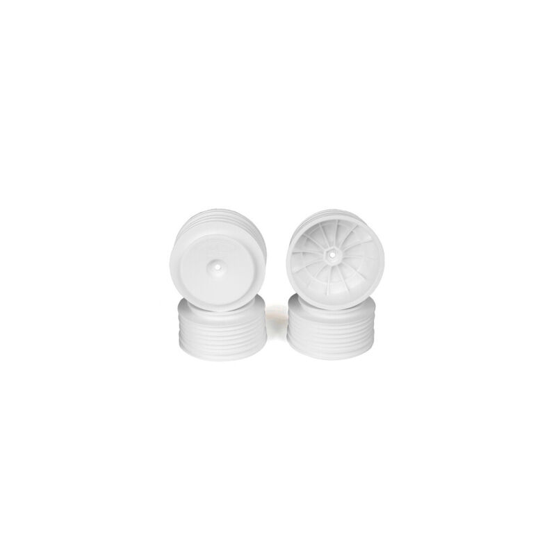 DE Racing Speedline Plus SC Wheels 12mm for TLR/Tekno (white/4pcs) / DER-PS4-LW