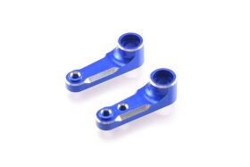 Revolution Design B6.2 | B6.1 | B6 Aluminium Steering Bellcrank Set (blue) / RDRP0287-BLU