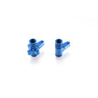 Revolution Design B64 Aluminium Steering Bellcrank Set (blue) / RDRP0401-BLU