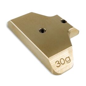 Team Associated RC8B3.1 FT Chassis Weight, 30g / AE81406