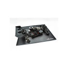 Koswork Assembly Tray / Cleanning Tray 550*450mm Black (1/10 Buggy & Onroad) / KOS32120-550BK