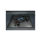 Koswork Assembly Tray / Cleanning Tray 550*450mm Black (1/10 Buggy & Onroad) / KOS32120-550BK