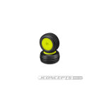Jconcepts Carvers - green compound - pre-mounted, yellow wheels (Fits - Losi Mini-T 2.0) / JCO3101-2291