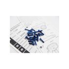Hiro Seiko M17 Light Weight Screw Set [Y-Blue] / HS-48408