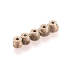 RUDDOG 64dp Aluminium Pinion 5-Pack Even (22,24,26,28,30T) / RP-0047