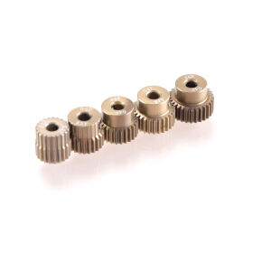 RUDDOG 64dp Aluminium Pinion 5-Pack Odd (21,23,25,27,29T)...