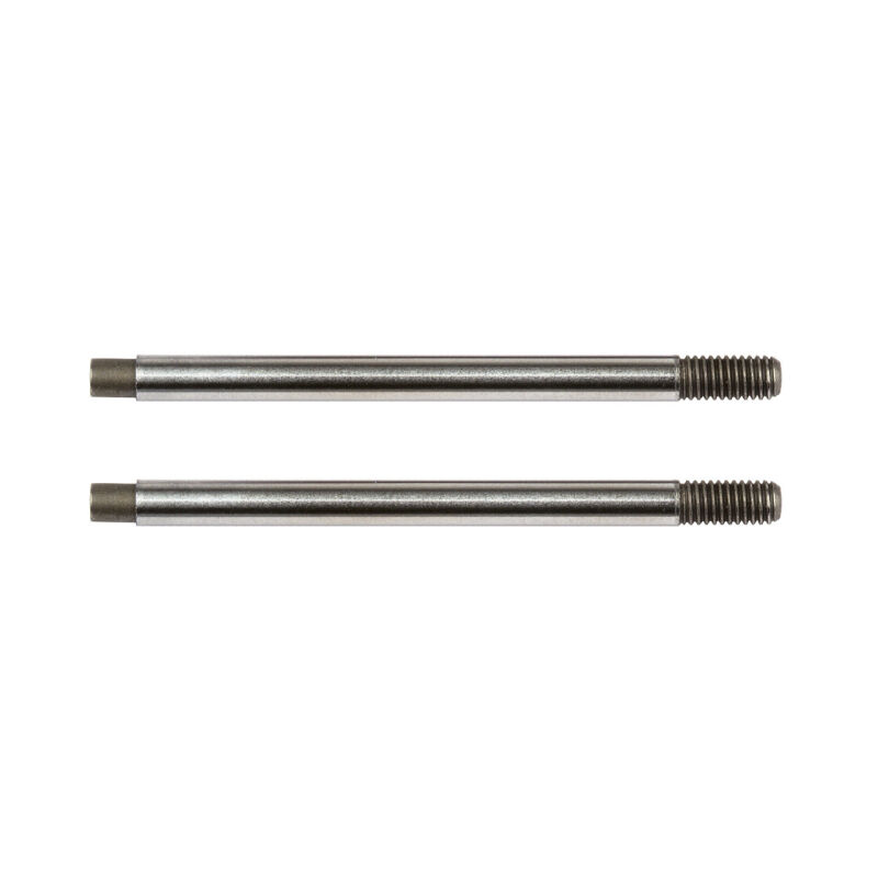 Team Associated FT Chrome 3x24 Shock Shafts V2 / AE91643