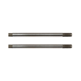 Team Associated FT Chrome 3x24 Shock Shafts V2 / AE91643