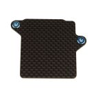Team Associated RC10B74.1 FT ESC Tray, Chassis V2, carbon fiber / AE92259