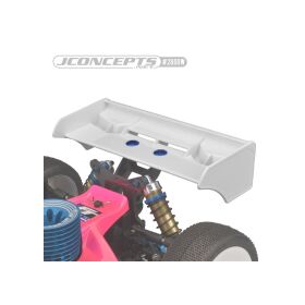 JConcepts F2I 1/8th buggy | truck wing, white / JCO2800W