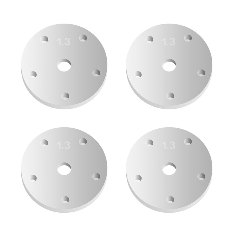 Team Associated FT 16mm Shock Piston, 5x1.3mm, flat / AE81201