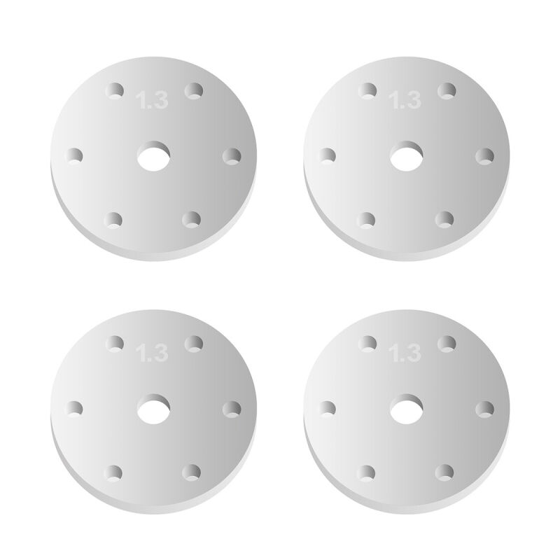 Team Associated FT 16mm Shock Piston, 6x1.3mm, flat / AE81202