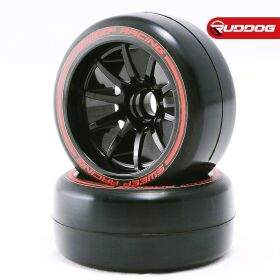 Sweep 1/10 Formula 1 Front Low profile tires pre-glued...