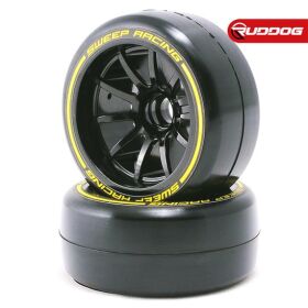 Sweep 1/10 Formula 1 Front Low profile tires pre-glued...