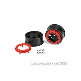 JConcepts Tremor, Slash rear, Slash 4x4 F&R wheel -...