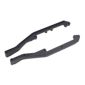 Team Associated RC10B6.3 FT Side Rails, Carbon / AE91879