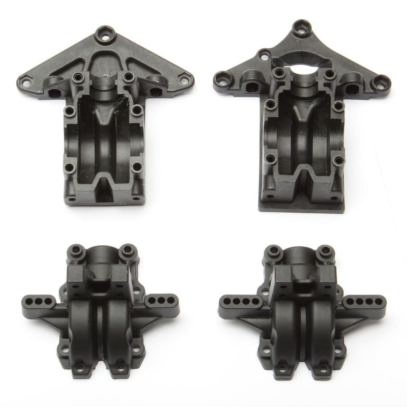 Team Associated Gearboxes, front and rear / AE7117
