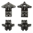 Team Associated Gearboxes, front and rear / AE7117
