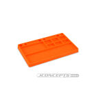 Jconcepts parts tray, rubber material - orange / JCO2550-6