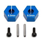 Team Associated FT Clamping Wheel Hexes, 8.5mm / AE71014