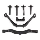 Team Associated SC6.1 Body Mounts, front and rear / AE71123