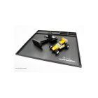 Koswork Assembly Tray / Cleanning Tray 450*400*10mm Black (1/10 M Size, 1/18, Min-Z & Mini 4WD) / KOS32120-450BK