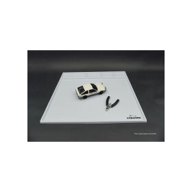 Koswork Assembly Tray / Cleanning Tray 450*400*10mm White (1/10 M Size, 1/18, Min-Z & Mini 4WD) / KOS32120-450W