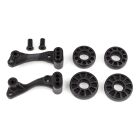 Team Associated DR10 Wheelie Bar Wheels and Mount / AE71070