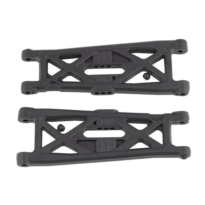 Team Associated RC10SC6.2 FT Front Suspension Arms, carbon fiber / AE71149