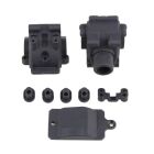 Team Associated RC10B74 FT Gearbox, Carbon / AE92301