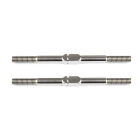 Team Associated FT Titanium Turnbuckles, 48 mm/1.875 in, silver / AE1405