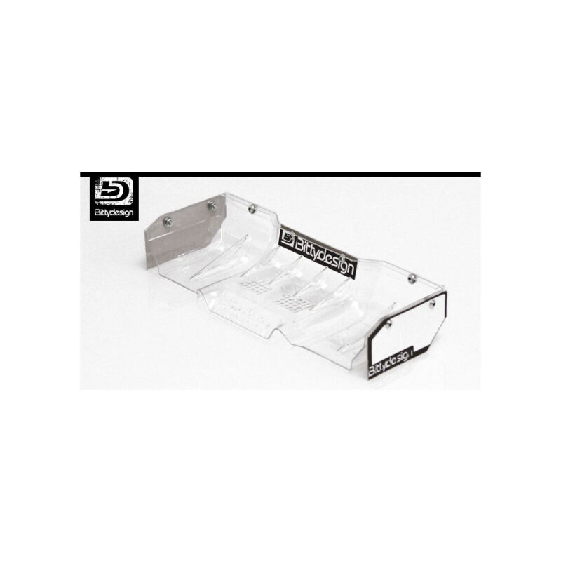 Bittydesign ZERIFUS Lexan wing for 1/8 buggy-truggy (clear) / BDW8-ZEF-C