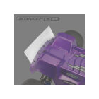 Jconcepts F2 body spoiler for #0355 F2, T6.1 body - 2pc. / JCO0195