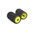 Jconcepts 1/10th off-road tire stick - holds 4 mounted tires (blue) - 4pc. / JCO2430-1