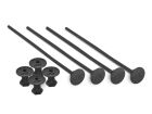 Jconcepts 1/10th off-road tire stick - holds 4 mounted tires (black) - 4pc. / JCO2430-2