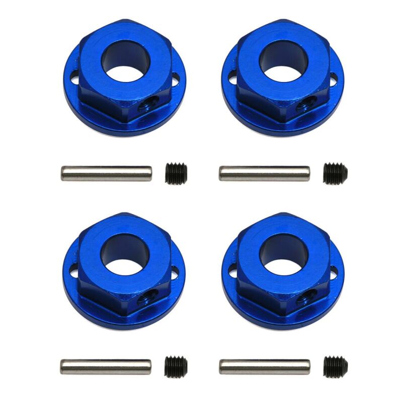 Team Associated FT 4x4 Aluminum Wheel Hexes / AE91171