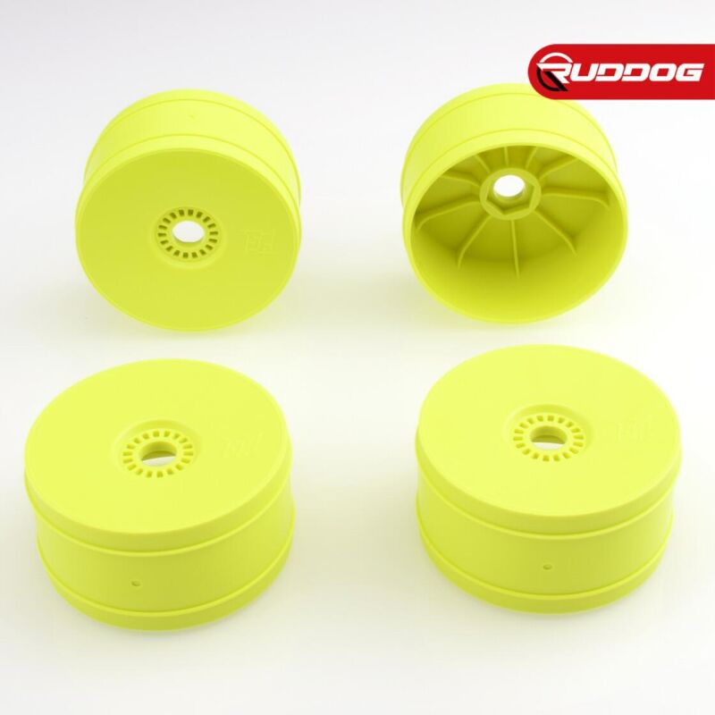 Sweep 1:8 buggy Dish Wheels V5 Yellow 4pcs / SR-SW-BYH4