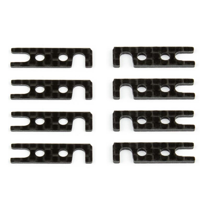 Team Associated Arm Mount Shims, inner, graphite / AE31630