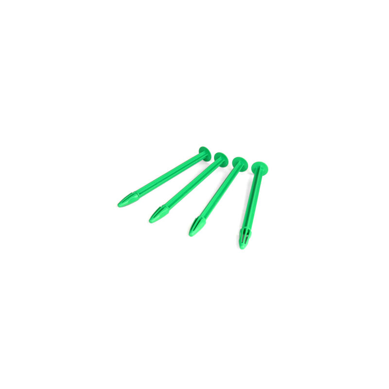 DE Racing Buggy Tire Spikes (green/4pcs) / DER-TSB-G