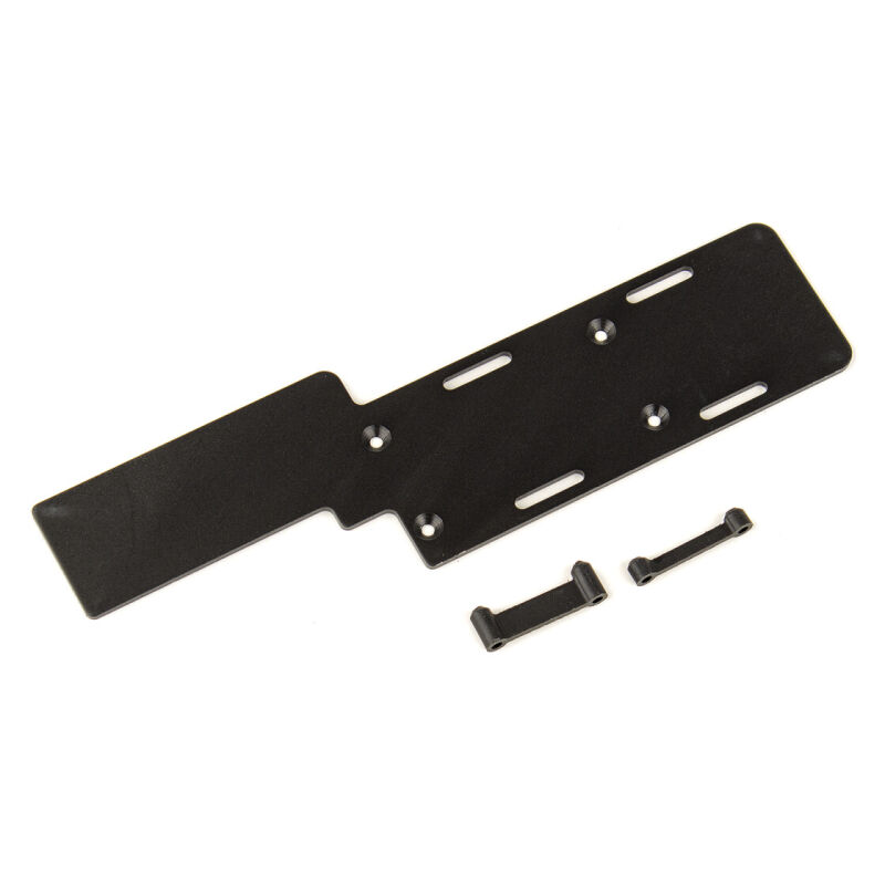 Team Associated CR12 Electronics Tray, metal / AE41045