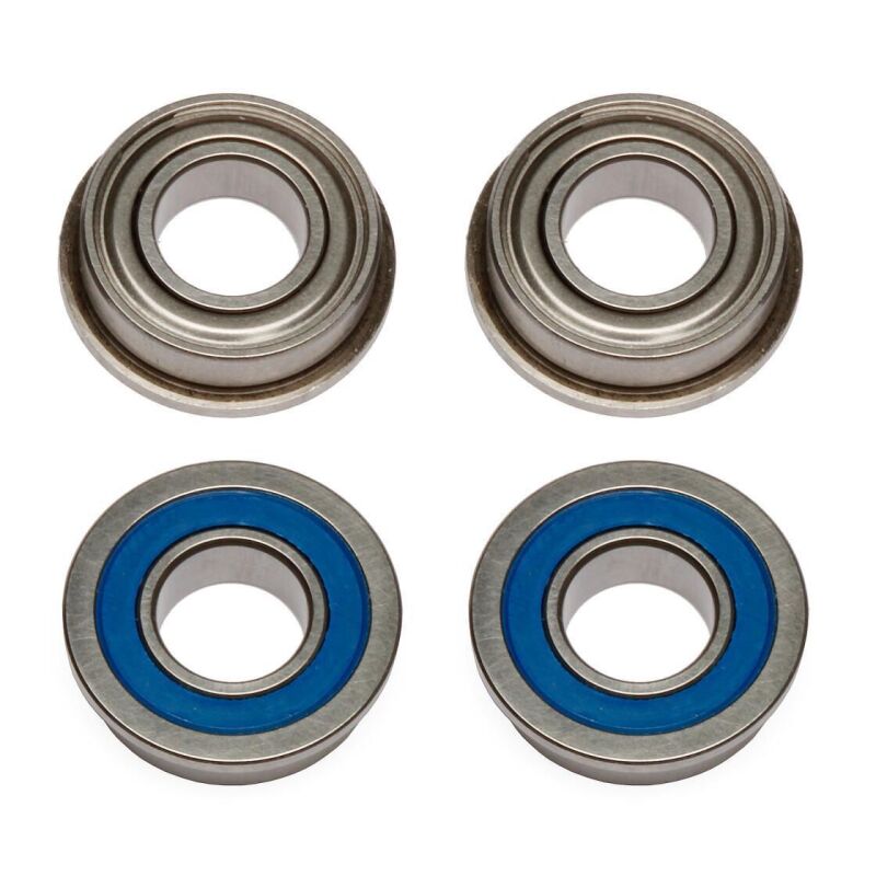 Team Associated FT Bearings, 8x16x5 mm, flanged / AE91565